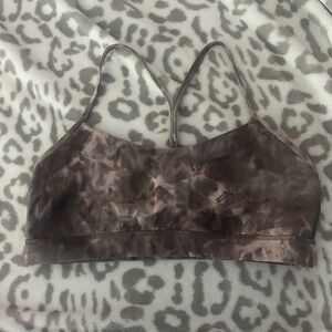 lululemon athletica Marble Brown Sports Bra